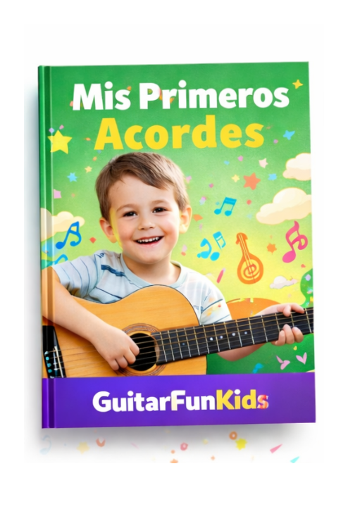 🎸 Guitar Fun Kids – Tu hijo puede tocar su primera canción